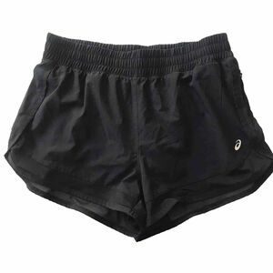 Avia Running Shorts Womens Size M Brief Lined Elastic Waist Zip Pocket Mesh Goth